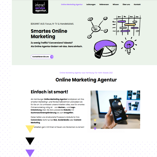 InternetServiceAgentur.com CI