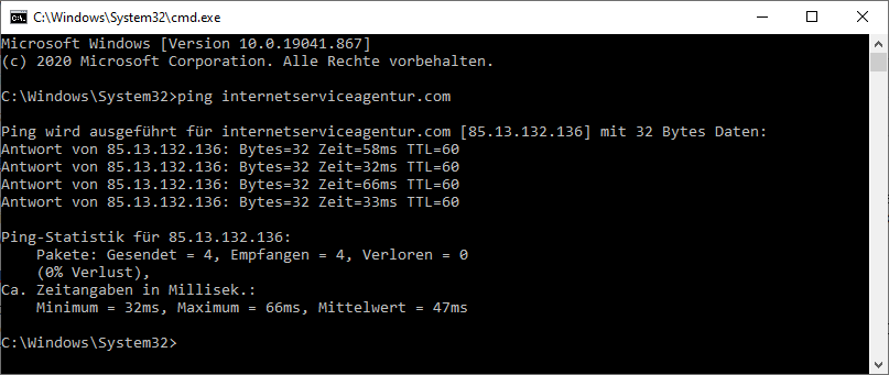 Server-Ping-Time